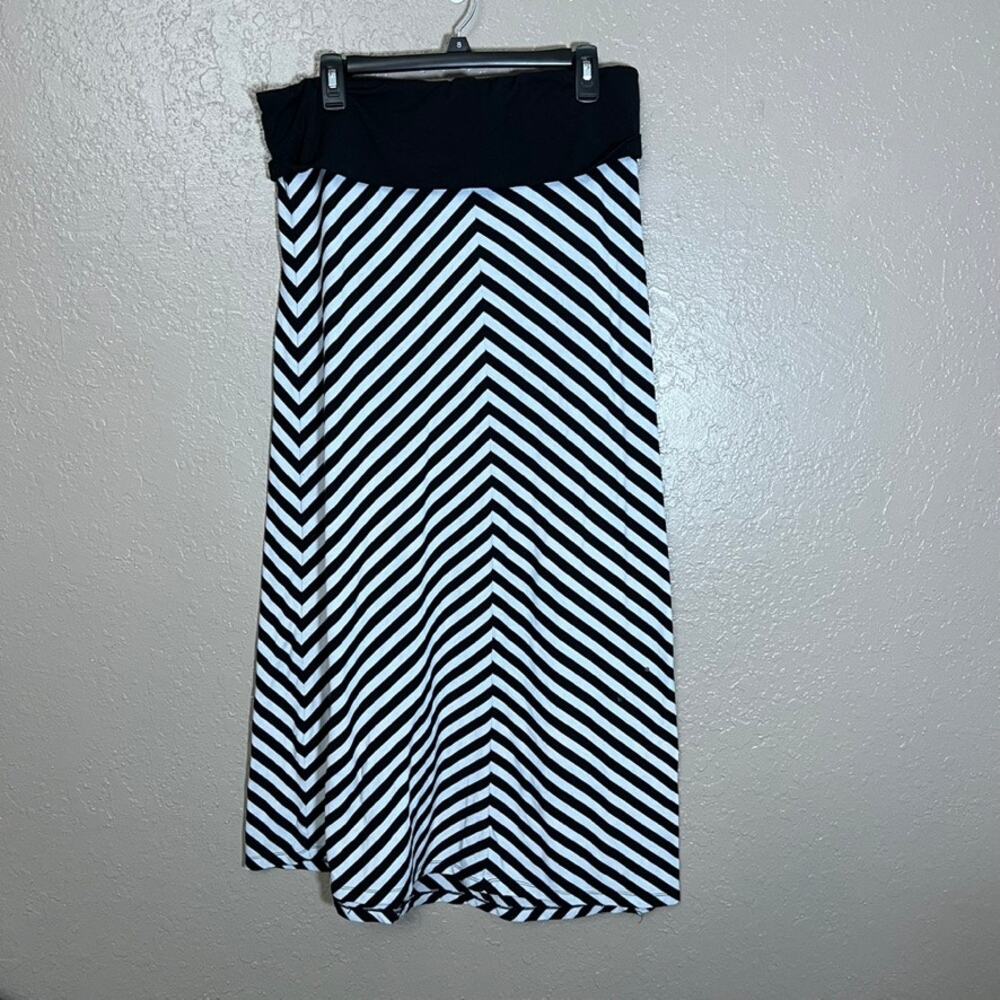 Torrid stripe maxi skirt 0X
